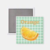 Orange Magneet (Voorkant / Achterkant)