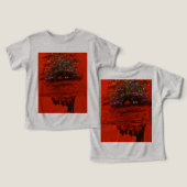 Orange Moon Landscape (Ontwerp Voorkant & Achterkant)