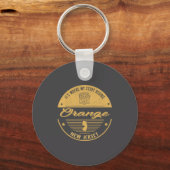 Orange New Jersey Its Where My Story Begins _1 Sleutelhanger (Voorkant)