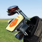 Orange Owl Design Golfheadcover (Insitu)