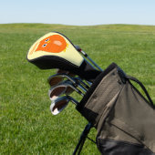 Orange Owl Design Golfheadcover (Insitu)