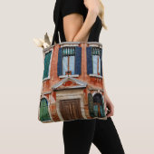 ORANGE PAINTED BUILDING FACADE TOTE BAG (Dichtbij)