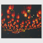 ORANGE PAPER LANTERNS DURING NIGHT TIME CADEAUPAPIER (Vlak)