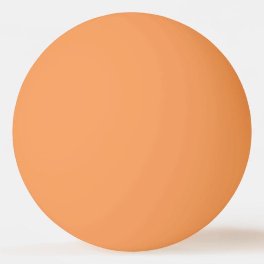 Orange personalisiert mit Monogramm Pingpongbal (Achterkant)