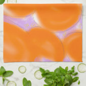 orange　pink　kitchentowel theedoek (Gevouwen)