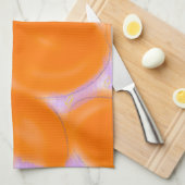 orange　pink　kitchentowel theedoek (Quarter Fold)