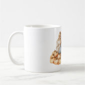 Orange Pumpkins Girl with Book Koffiemok (Links)