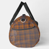 Orange Purple Checker Abstract Pattern Large Plunjezak (Rechts)