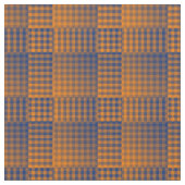 Orange Purple Checker Abstract Pattern Stof (Close Up)