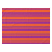 Orange Purple Stylish Stripes Pattern Design  Tafelkleed (Voorkant (Horizontaal))