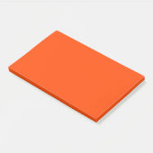 Orange Red Simple 10" x 6" Post-it® Notes (Schuin)