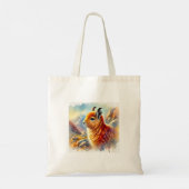 Orange Rock Viscacha 270824AREF117 - Watercolor Tote Bag (Achterkant)