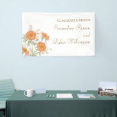Orange Rose Wedding Spandoek (Beurs)