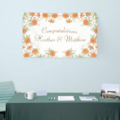 Orange Rose Wedding Spandoek (Beurs)