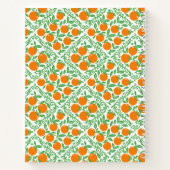 Orange Rustic Farmhouse French Country Recipe Notitieboek (Achterkant)