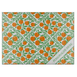 Orange Rustic Farmhouse French Country  Snijplank