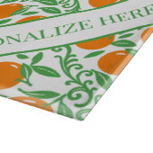 Orange Rustic Farmhouse French Country  Snijplank (Hoek)