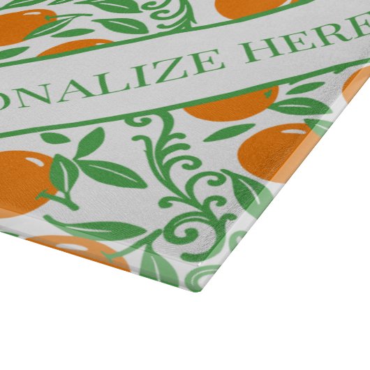 Orange Rustic Farmhouse French Country  Snijplank (Hoek)