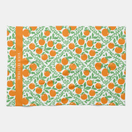 Orange Rustic Farmhouse French Country  Theedoek