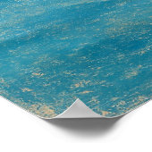 Orange Sailboat Voyage - Pastel Painting Style Art Poster (Hoek)