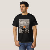 Orange Scream - Altered Art Designs T-shirt (Voorkant volledig)