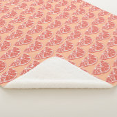 Orange Sherpa Deken (3/4)