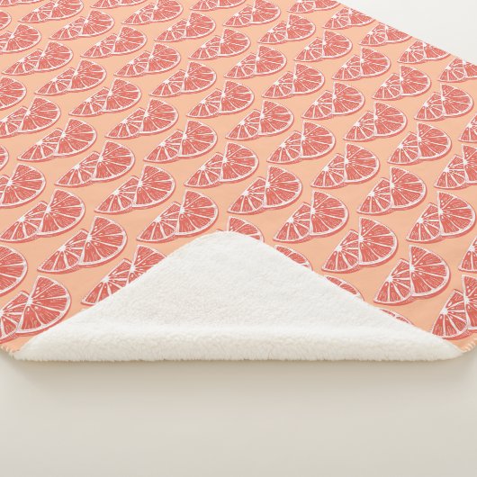 Orange Sherpa Deken (3/4)