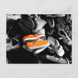 Orange Shoes Briefkaart