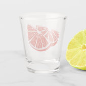 Orange Shot Glas (Achterkant)