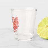 Orange Shot Glas (Rechts)