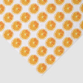 Orange Slices Pattern Tissuepapier (Detail)