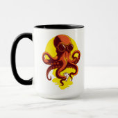 Orange Smart Octopus Mok (Links)