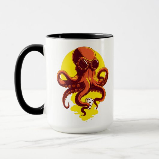 Orange Smart Octopus Mok (Links)