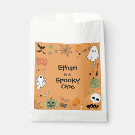 Orange Spooky One Cute Halloween 1st Birthday Bedankzakje
