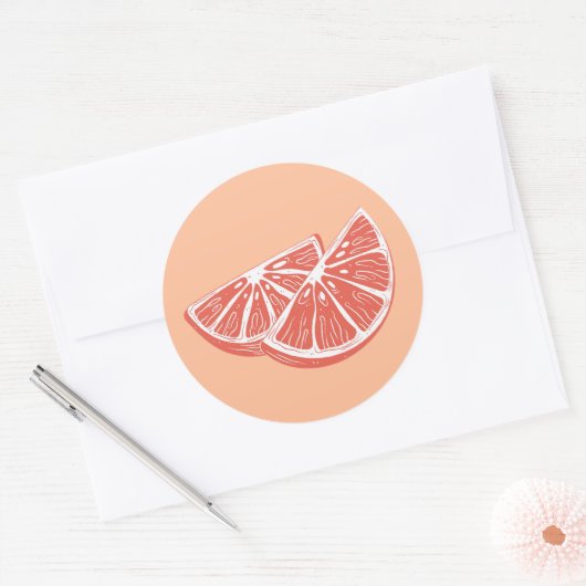 Orange Sticker (Envelop)