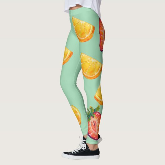 Orange, Strawberry vitamines Leggings (Links)