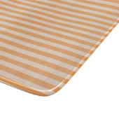 Orange Stripes Snijplank (Hoek)