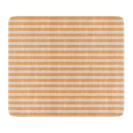 Orange Stripes Snijplank