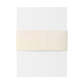 Orange Sunset Wedding Uitnodigingen Wikkel (Achterkant Voorbeeld)