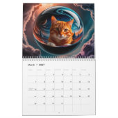 Orange Tabby Calendar Kalender (Mar 2027)