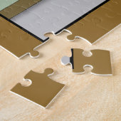 Orange Tabby Homeowner Funny Cat Legpuzzel (Zijkant)