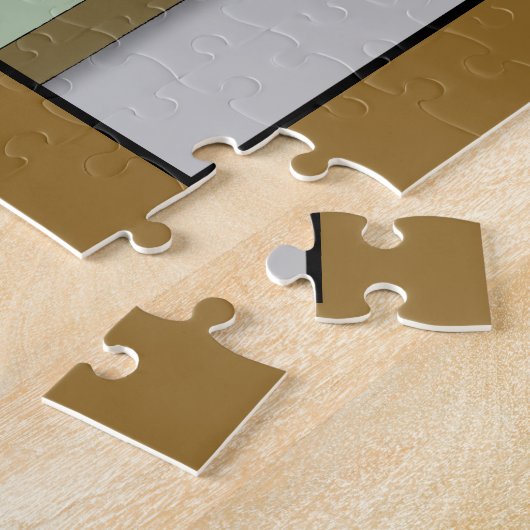 Orange Tabby Homeowner Funny Cat Legpuzzel (Zijkant)