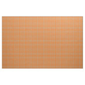 Orange Taupe Checker Diamond Pattern Stof (Yard (91,4 cm))