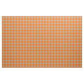 Orange Taupe Checker Diamond Pattern Stof (Fat Quarter)