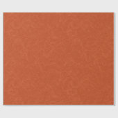 Orange textured surface with swirling pattern cadeaupapier (Vlak)