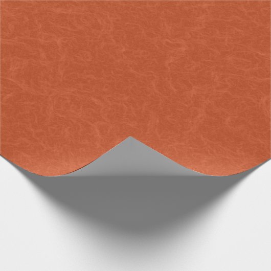 Orange textured surface with swirling pattern cadeaupapier (Hoek)