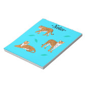 Orange Tigers Notitieblok (Linkerzijde)