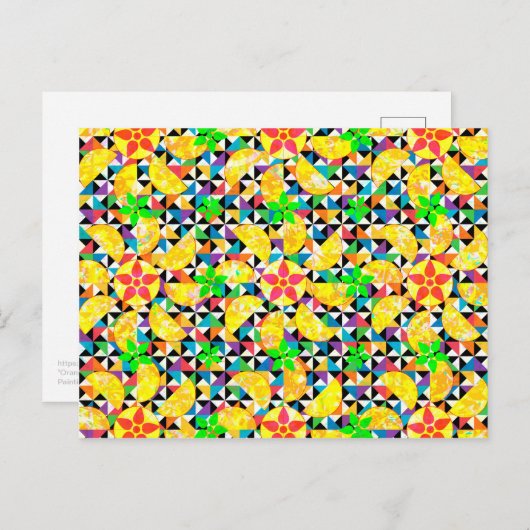 Orange Time Briefkaart (Voorkant / Achterkant)