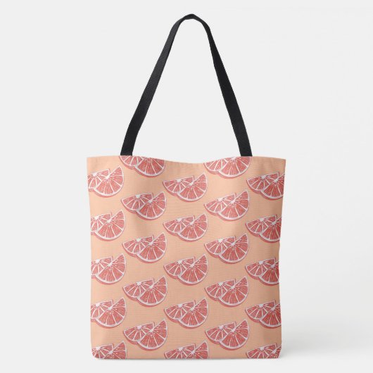 Orange Tote Bag (Achterkant)