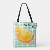 Orange Tote Bag (Achterkant)